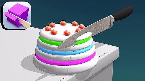 Slice it All 😃 - Game Play Android İOS All Level 164 - 166