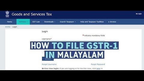 GSTR-1 FILING IN MALAYALAM|GSTR-1 FILING WITH JSON FILE