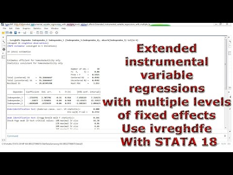 Extended instrumental variable