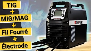 ✅ 4 WELDING Processes in 1 - Decapower XTRAMIG 200 - Full Review and Test