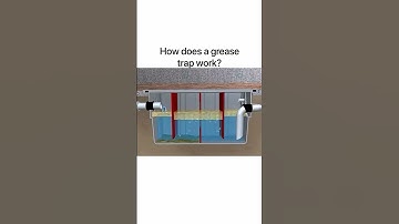 Ever wondered how a grease trap works? 🛠️Grease traps are essential for keeping fats, oils, grease.