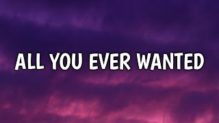 Rag&#39;n&#39;Bone Man - All You Ever Wanted (Lyrics)