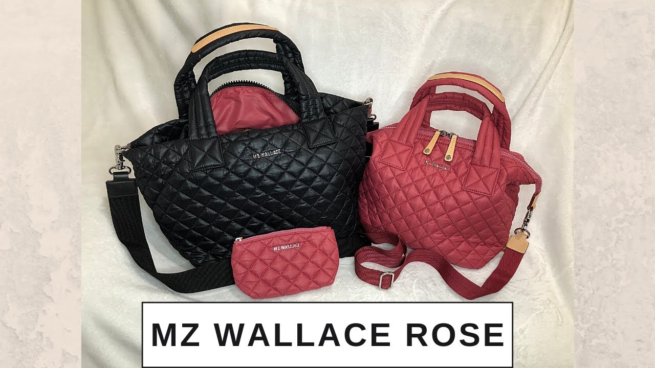 MZ Wallace Women's Small Metro Deluxe Tote Bag - Rose