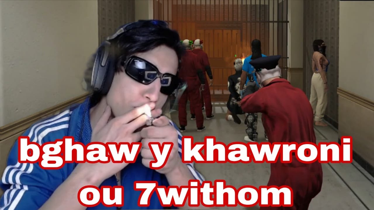 LKHOUD3A GTA RP || bghaw ykhawroni ou 7withom 😂😂