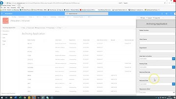 Archiving Application