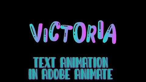 Text Animation in Adobe Animate