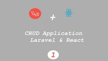 CRUD Application using #Laravel & #React (adding backend) | react with laravel