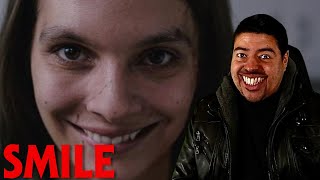 Smile Movie Reaction! First Time Watching! (What an INSANE ending!) Horror Movie Reaction