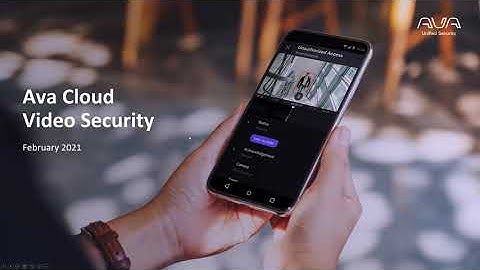 Transitioning to cloud video security | Ava webinar
