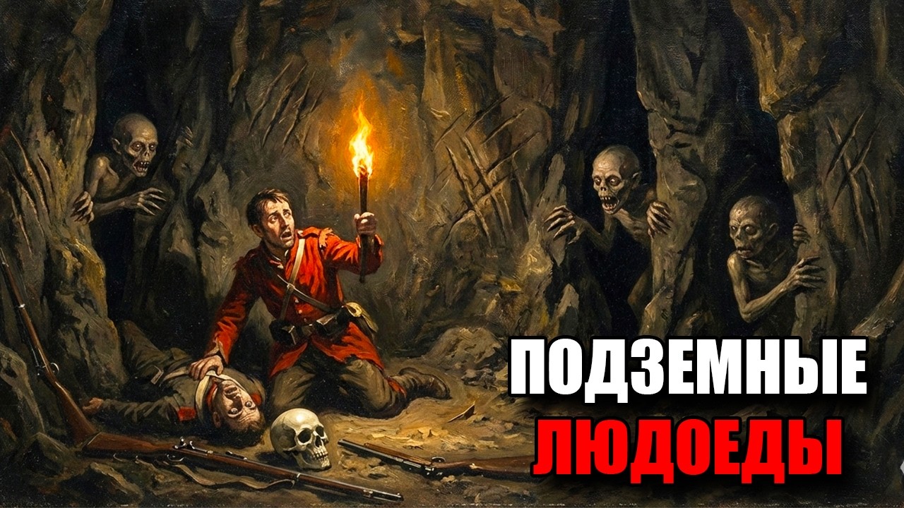 В 1855 Году Саперный Отряд Бежал От Подземных Людоедов в Крыму