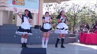 Sf Anime Festivalmaids On Stage