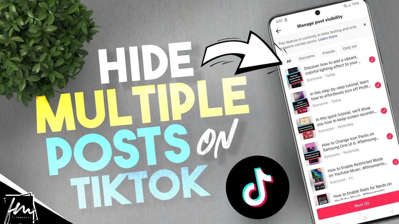 how-to-hide-multiple-tiktok-posts-at-once-youtube