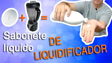 Como fazer sabonete líquido em óleo?