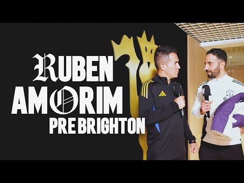 Ruben Amorim Pre-Brighton Interview 🗣️