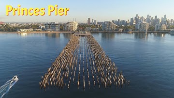 Princes Pier, Port Melbourne (drone)