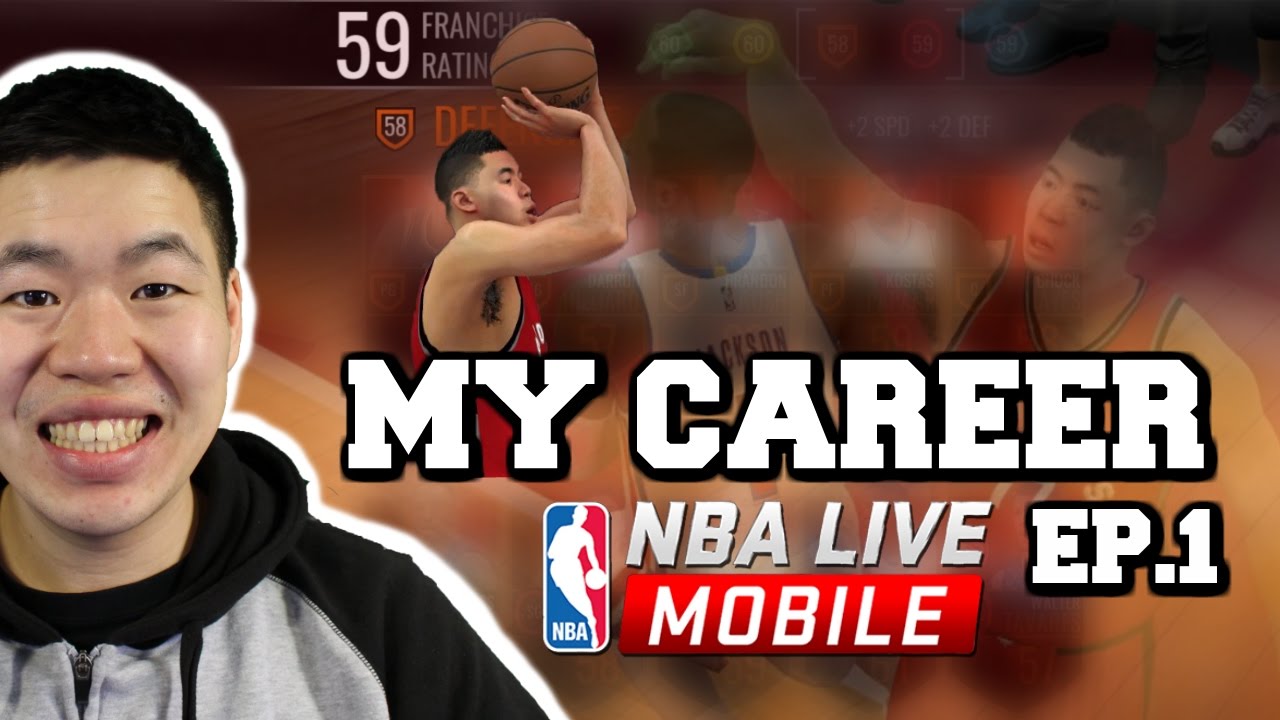 Nba Live Mobile My Career - Episode One -College Star and Nba Prospect - Nba Live Mobile
