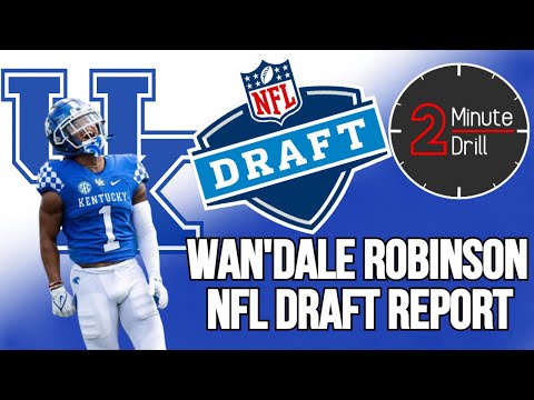 SLEPT ON PLAYMAKER??? - Kentucky WR Wan'Dale Robinson NFL Draft Report