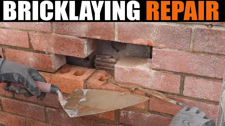 Bricklaying Repair - How To replace Bricks In a Wall - Tutorial