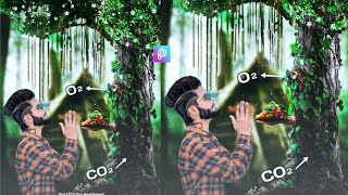 Save the tree photo editing in picsart || edit by msoni 😘 screenshot 3