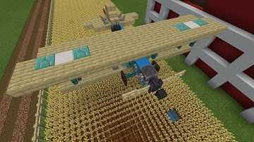 Minecraft Fallout Tutorial     How to build a Atomic PT100D Biplane!