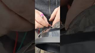 Fiat 500X 2016 outside temperature sensor replacement.