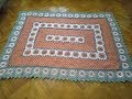 كروشية :سجادة كروشية بخيط المكرمية سهلة للمبتدئين crochet carpet for biggener