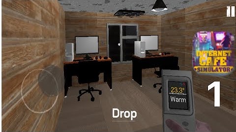 Internet Cafe simulator-gameplay part 1 (android,IOS)