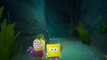 SpongeBob BFBB Rehydrated 100% playthrough: part 17: Kelp Caves