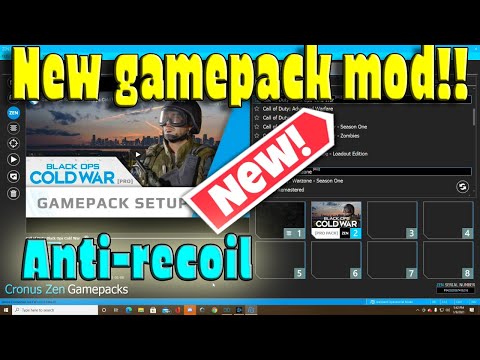 NEW COLD WAR GAME PACK !! FINALLY - Anti Recoil Is BEAST U0026 EASY - Cronus ZEN AK-74U