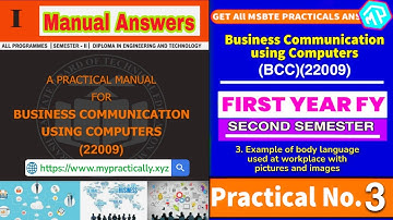 Example of body language used at workplace with pictures and images BCC Practical Answers Diploma