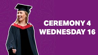 Aston University Graduation 2025 – Ceremony 4 - Wednesday 16