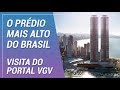 O PRÉDIO MAIS ALTO DO BRASIL (Neymar comprou a cobertura) Yacht House | Visita técnica Portal VGV