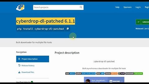How To Run Cyberdrop DL V6 Patched
