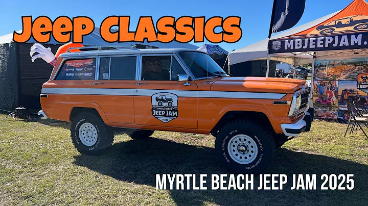 Myrtle Beach Jeep Jam 2025 | Classic Jeep Collection Walkthrough (Rare Willys, CJ & Military Trucks)