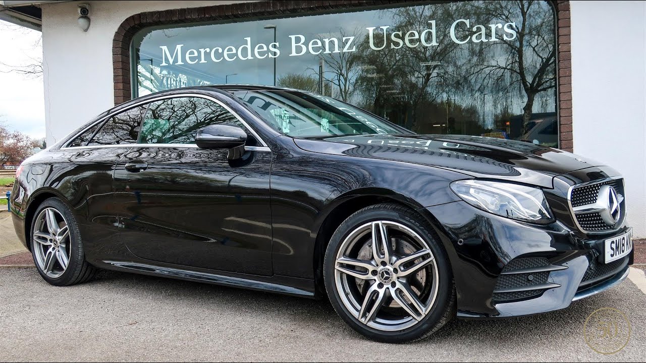2018 (18) Mercedes-Benz E 220 d AMG Line Coupé Walkaround Video SM18KKD