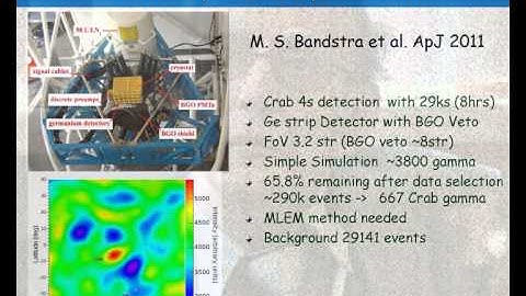 Dr. Toru Tanimori "Development of election tracking Compton camera for both ballon..."