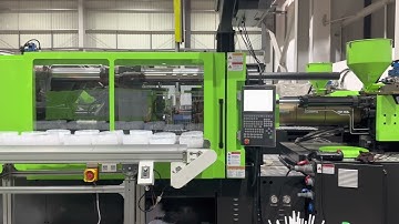 Highshine High Speed Injection Molding Machine Producing Thin Wall Food Container Cover