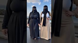 Arabian Queens Walking In Style Niqab Fashion Aesthetic