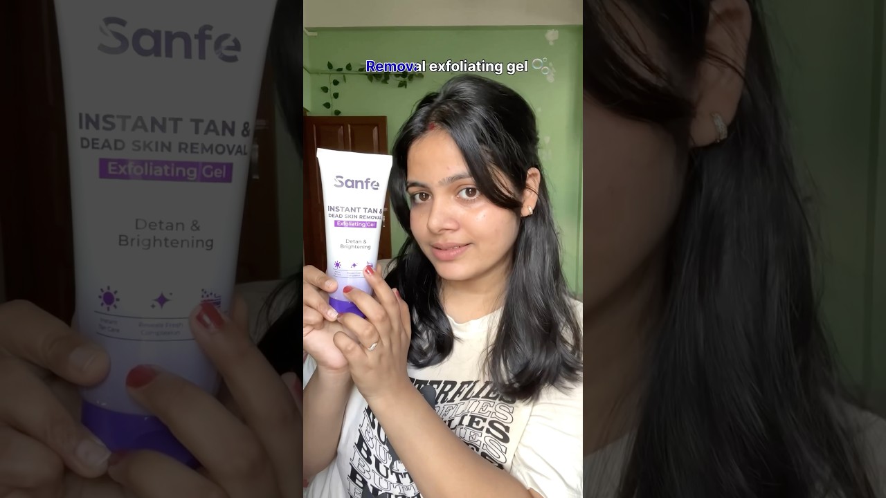 Sanfe Instant Tan & Dead Skin Removal Exfoliating Gel (100g)