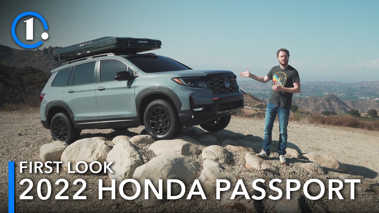 2022 Honda Passport First Look (UpClose Details + Trailsport!) YouTube