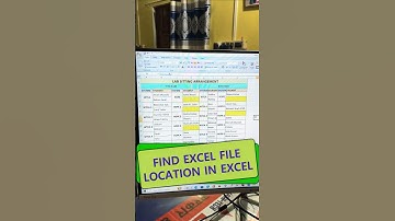 🔥display excel file path in excel #shorts #Excel #exceltips