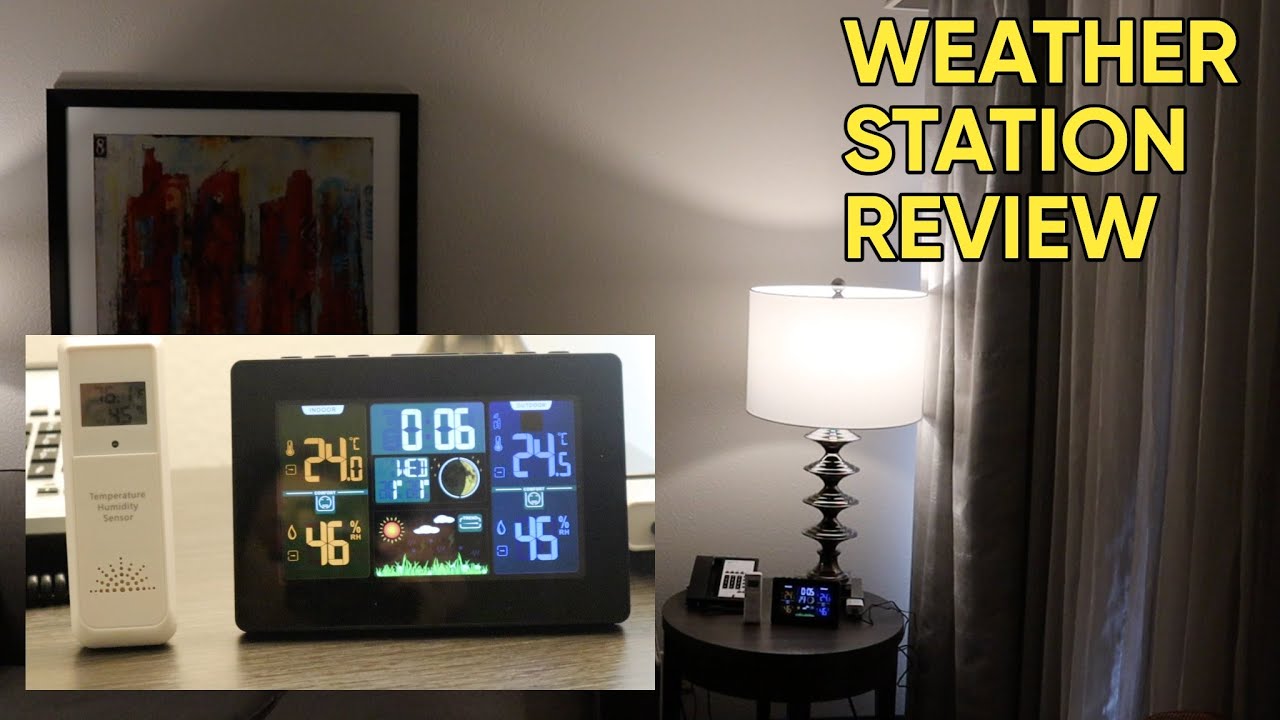 WEATHER STATION REVIEW (PT201 SERIES) YouTube