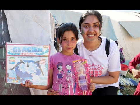 Brummie women distribute toys to young earthquake victims in Turkey to mark Eid festivities