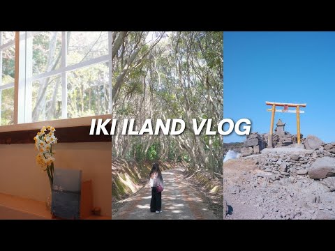 【壱岐島Vlog】真冬の壱岐チャリ旅行｜絶景｜神社巡り｜大自然