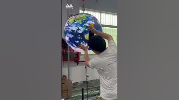 Is the Earth Flat?#leddisplay #ledscreen #ledpanel #leddisplayscreen #sphere #creativeleddisplay