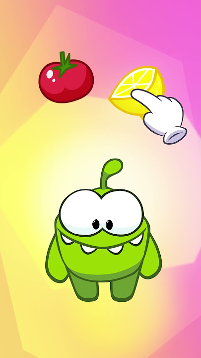 Om Nom making the right choice! 😂