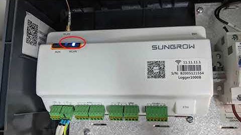 HƯỚNG DẪN CÀI ĐẶT BỘ LOGGER 1000B SUNGROW (COM100E)