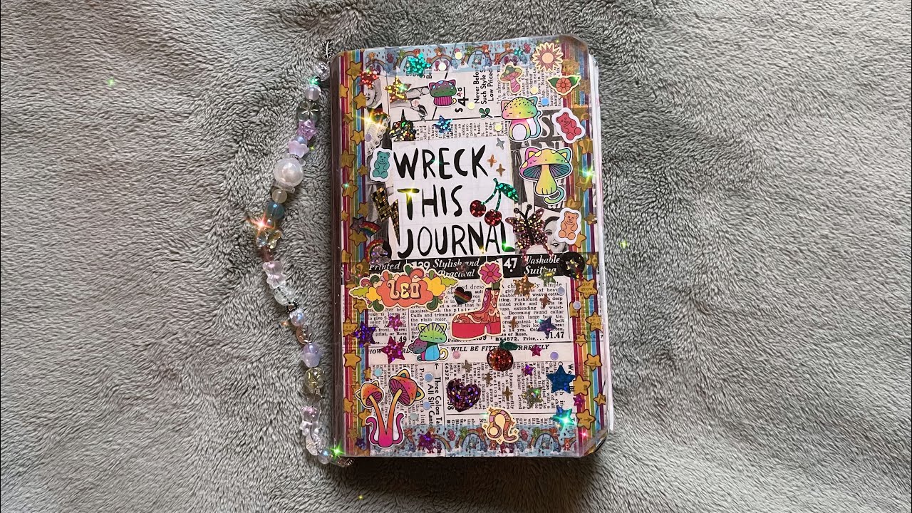 Wreck This Journal Flip Through ✨