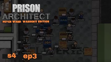 Prison Architect s4 ep3. Intake
