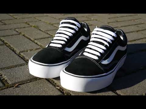 vans platform inches